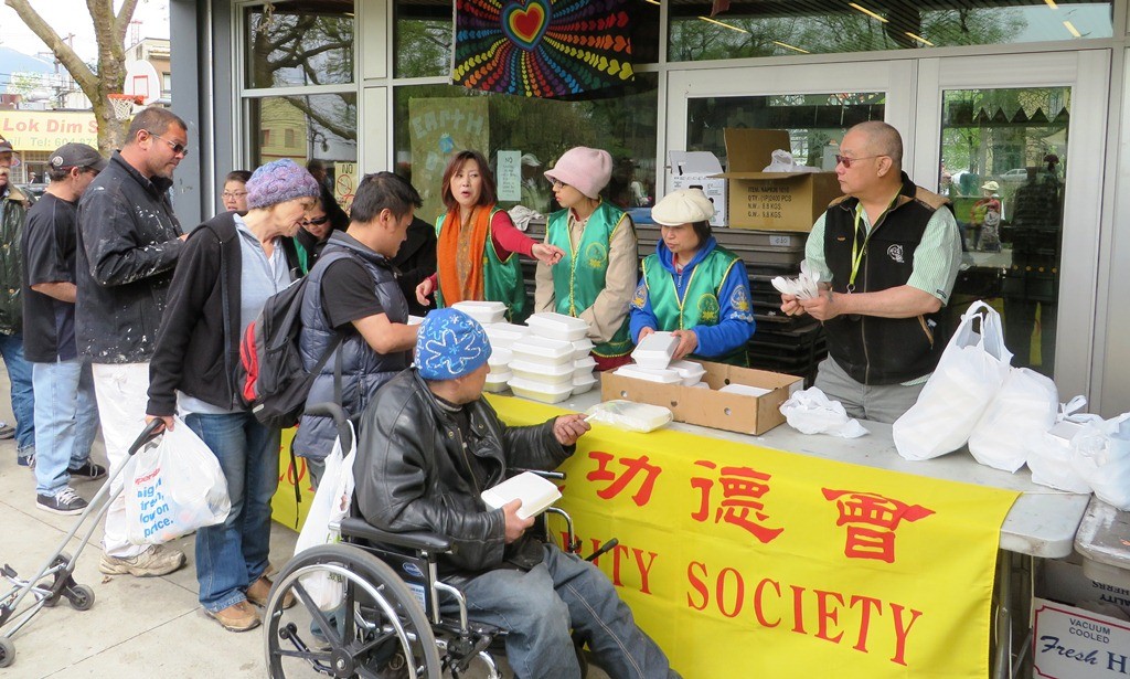 LLCS Hot Meal Program Benefits DTES Homeless