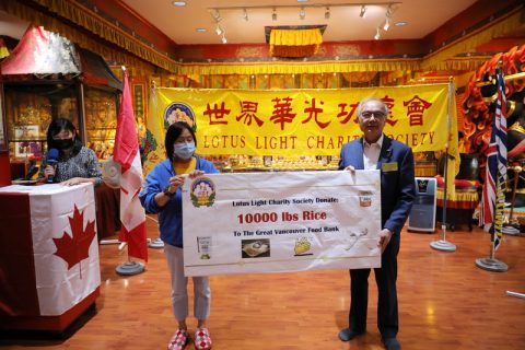 Rice Donation to GVFB