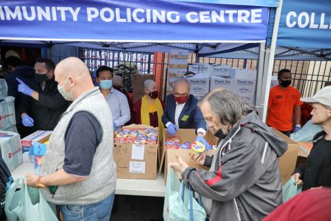 Foods distribution by VIPs