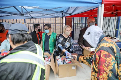 Foods distribution by VIPs