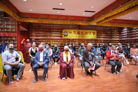 President Vajra Master Lian Tzi and VIP Guests