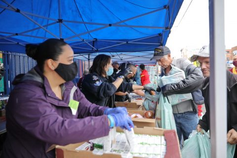 Foods distribution by VIPs