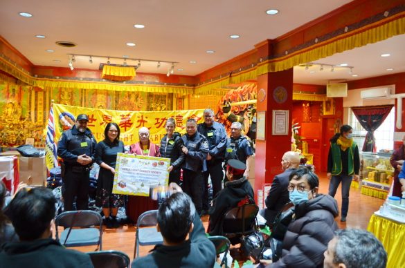 Present Survival Backpacks and Care Packages Donation to VPD Homeless Outreach Team